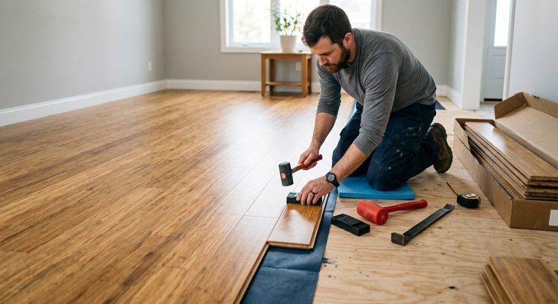 Bamboo Flooring Installation in West Lafayette, IN