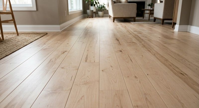 Birch Floor Installation in West Lafayette, IN