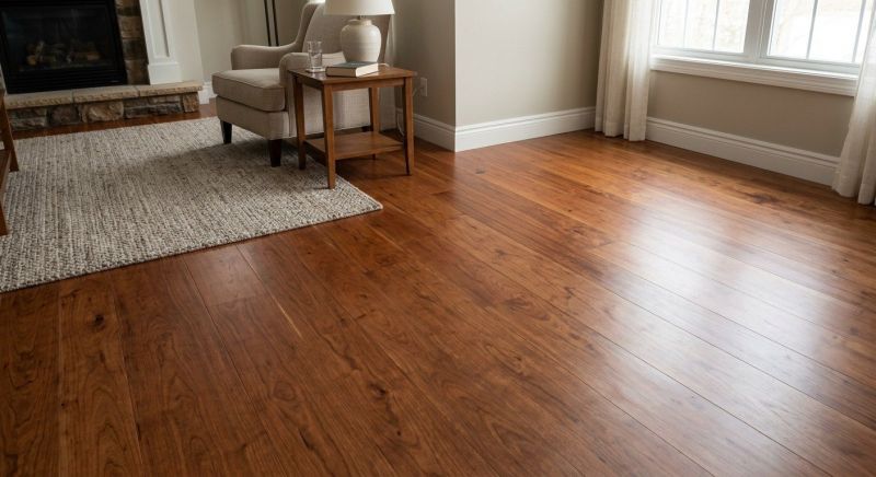 Cherry Floor Installation in Boswell, IN