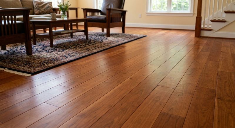 Cherry Floor Installation in Lafayette, IN