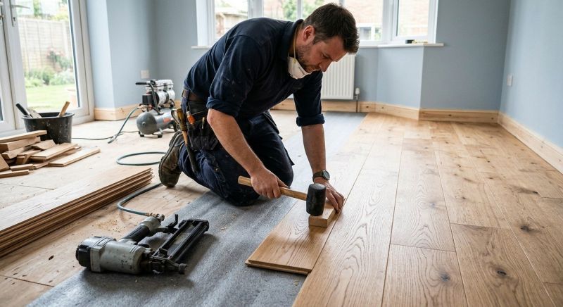 Hardwood Floor Installation in Benton County, IN