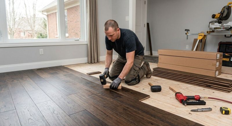 Hardwood Floor Installation in Otterbein, IN