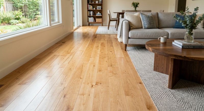 Maple Flooring Installation in Monticello, IN