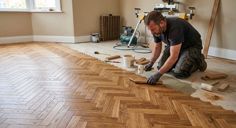 Parquet Flooring Installation in West Lafayette, IN