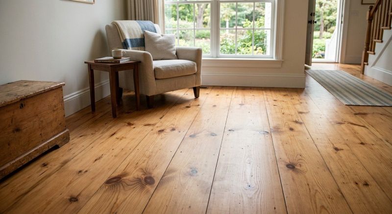Pine Floor Installation in West Lafayette, IN