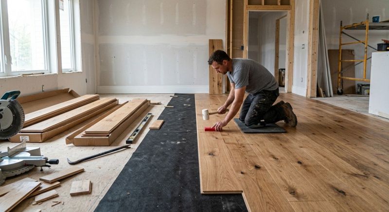 Plank Floor Installation in West Lafayette, IN