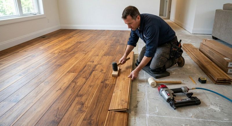 Teak Flooring Installation in West Lafayette, IN