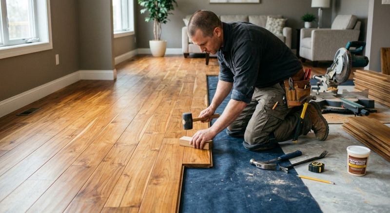 Teak Flooring Installation in West Lafayette, IN