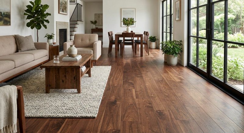 Walnut Flooring Installation in West Lafayette, IN