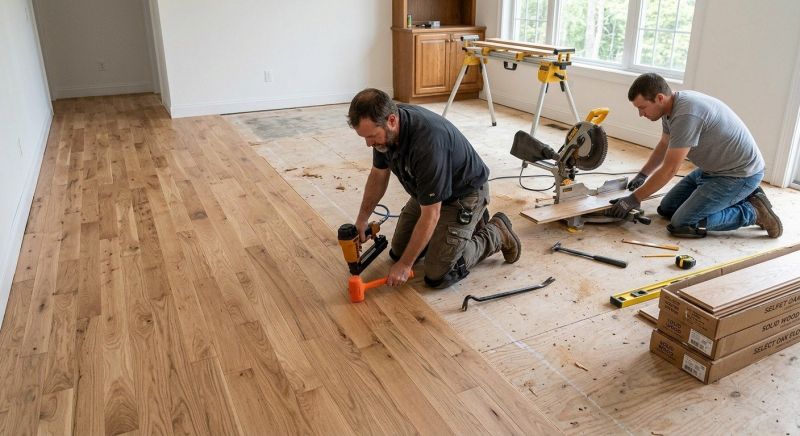 Wood Floor Replacement in Benton County, IN