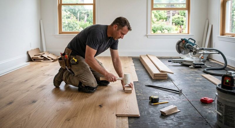 Wood Flooring Installation in Lafayette, IN