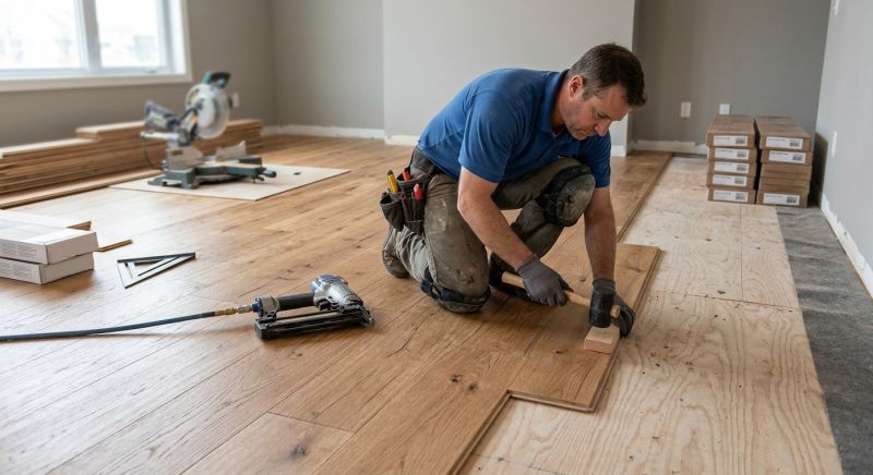 Wood Flooring Installation in West Lafayette, IN